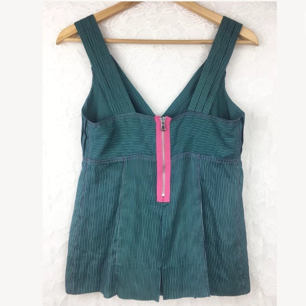 Marc by Marc Jacobs Tuquoise Pink Tank Silk Blend